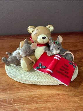 Fitz and Floyd, Charming Tails “Not a Creature Was Stirring” 87/704